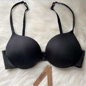 SKIMS Ultimate Push Up Plunge Bra 34C BR-UWR-1881